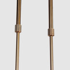 Anthea 4326BR – klassieke hanglamp met drie amberkleurige glazen