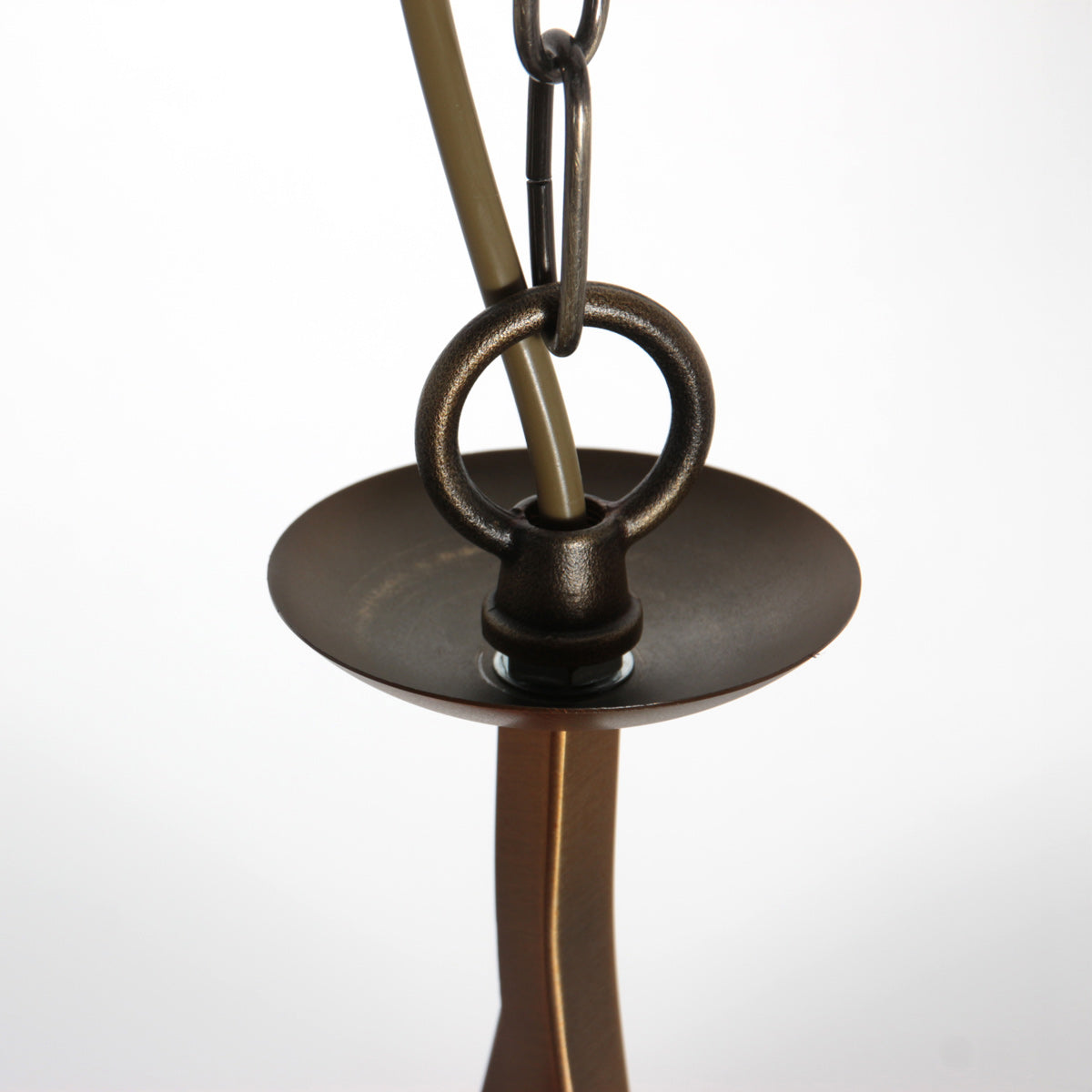Anthea 4327BR – klassieke hanglamp met marmerlook glas