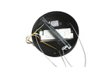 Hanglamp Golden Veil zwart met gouden binnenzijde, LED 48 W (4332ZW)