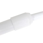 Booglamp Sparkled Light 4341W wit met beige kurkstructuur kap