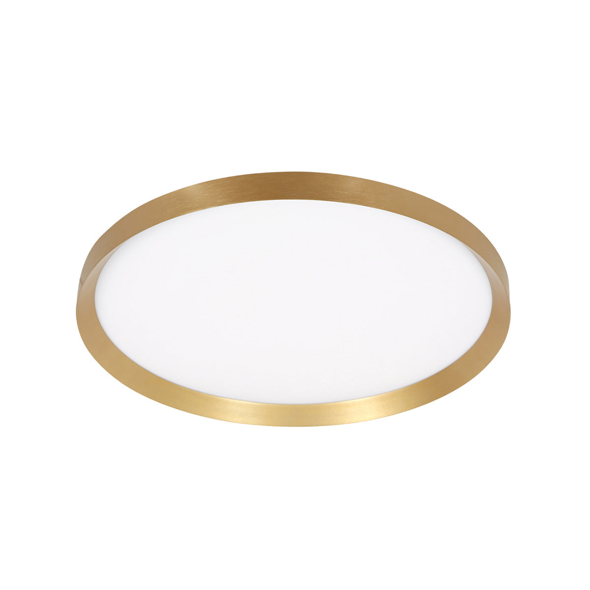 Plafondlamp Flady 4367GO gouden LED lamp Ø30 cm met uplight