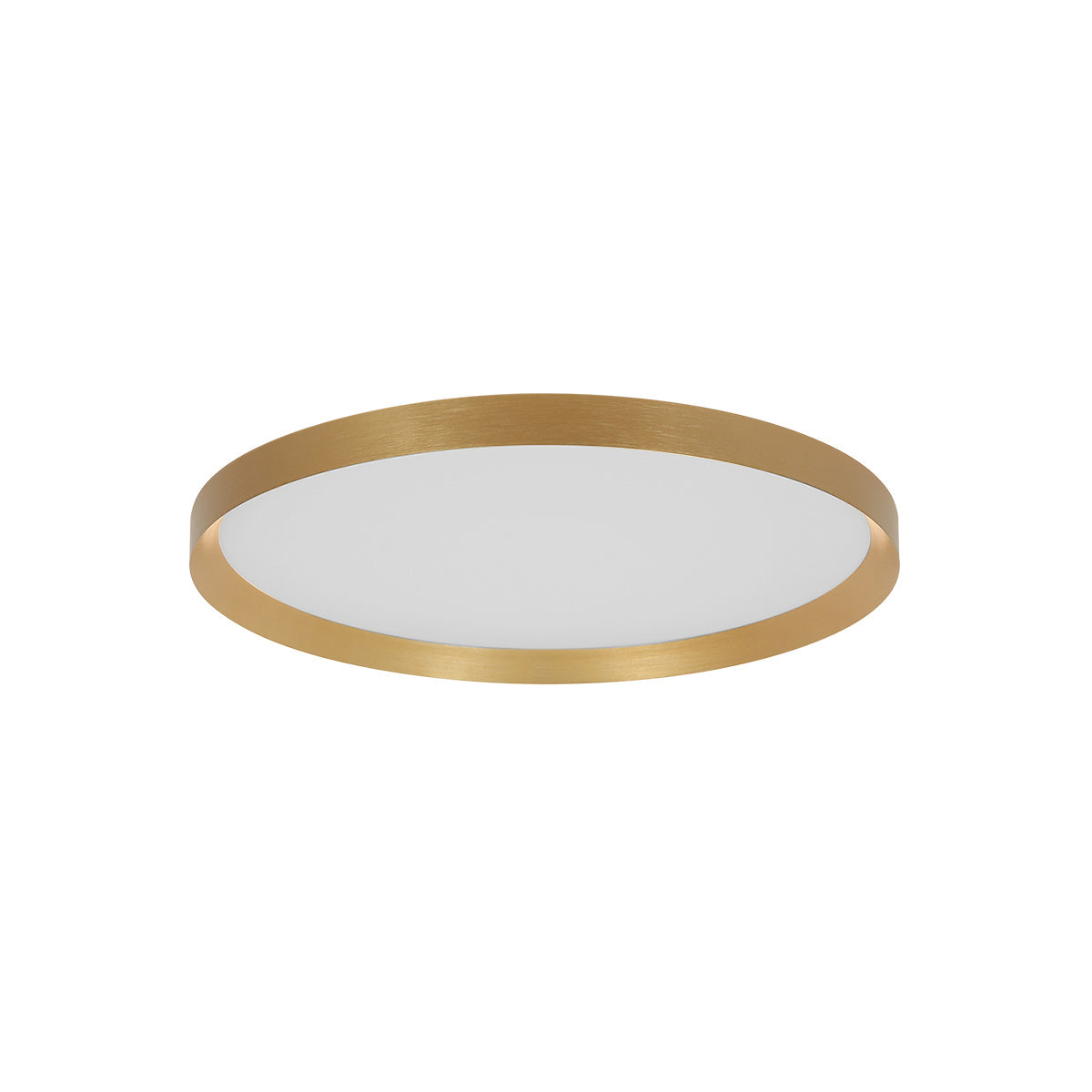 Plafondlamp Flady 4367GO gouden LED lamp Ø30 cm met uplight