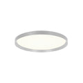 Plafondlamp Flady 4367ST stalen LED lamp Ø30 cm met uplight