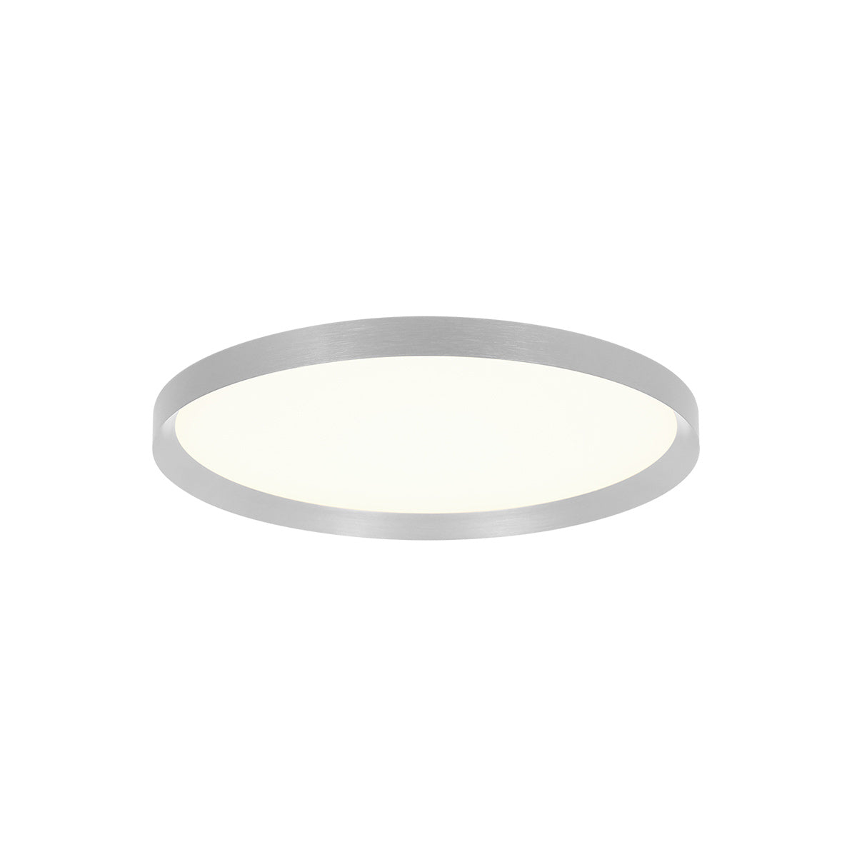 Plafondlamp Flady 4367ST stalen LED lamp Ø30 cm met uplight
