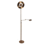 Bronzen vloerlamp Soleil 2 4386BR Lichtkleur instelbaar