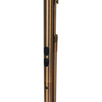 Bronzen vloerlamp Soleil 2 4386BR Lichtkleur instelbaar