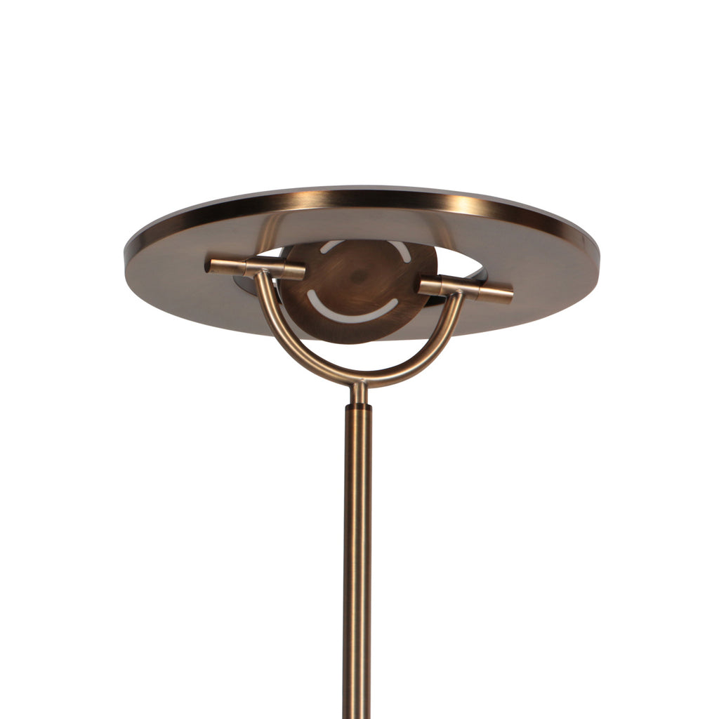 Bronzen vloerlamp Soleil 2 4386BR Lichtkleur instelbaar