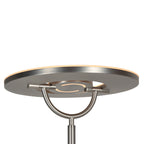 Staalkleurige vloerlamp 4386ST - Soleil 2 met 5 jaar garantie