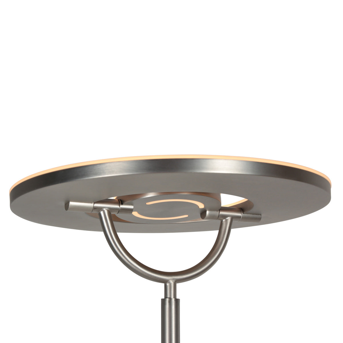 Staalkleurige vloerlamp 4386ST - Soleil 2 met 5 jaar garantie