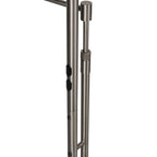 Staalkleurige vloerlamp 4386ST - Soleil 2 met 5 jaar garantie