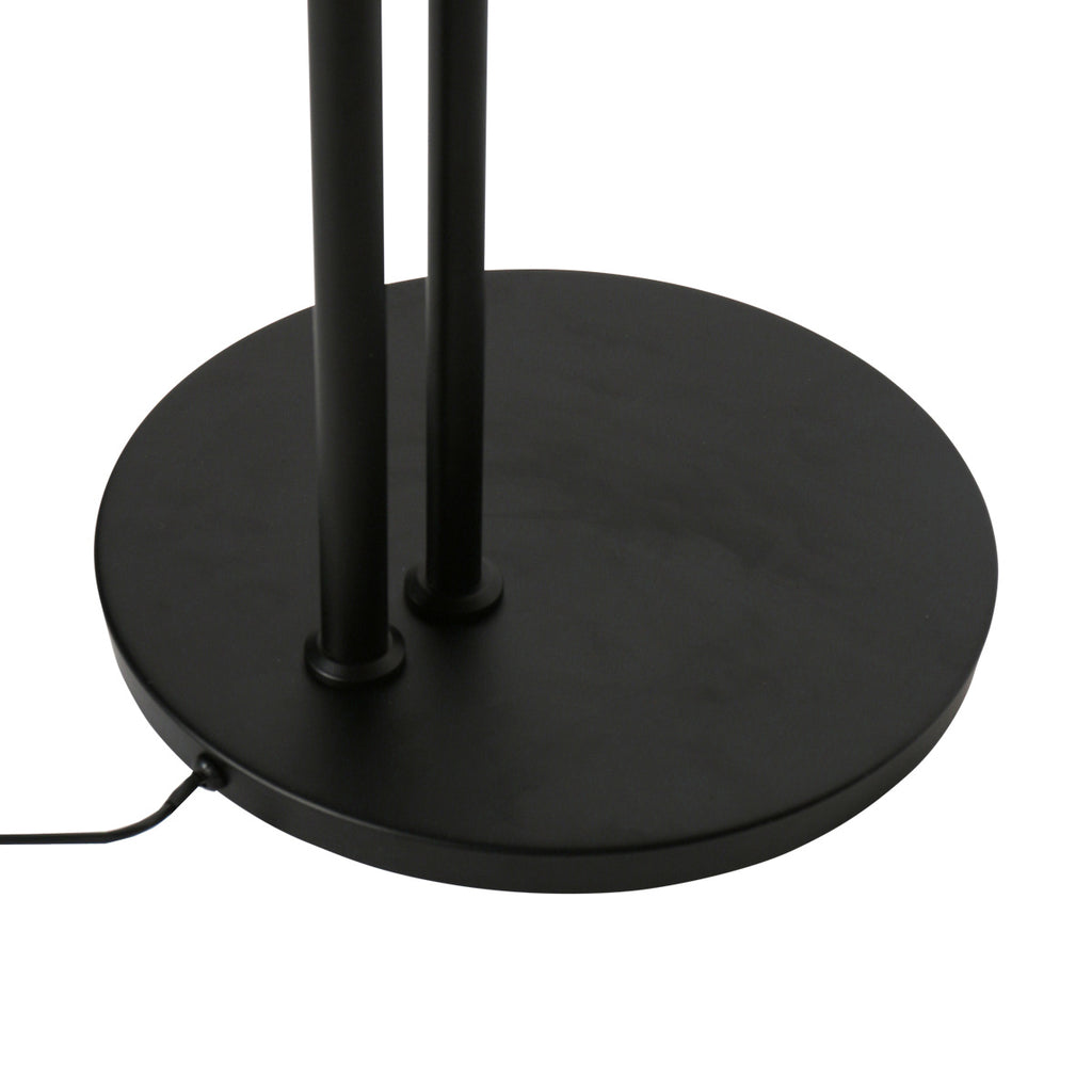 Zwarte vloerlamp Soleil 2 4386ZW met veel mogelijkheden