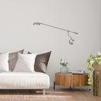 Soleil 2 4387ST Wandlamp met lange zwenkarm