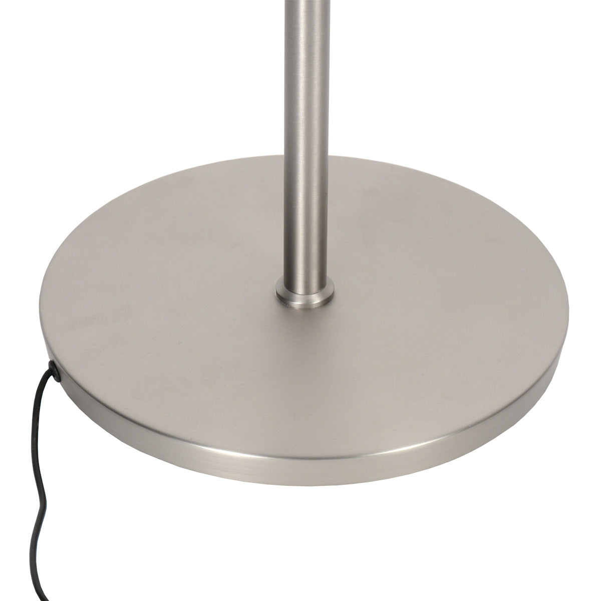 Soleil 2 4388ST – Stalen vloerlamp met uplight en leesarm