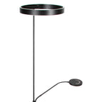 Soleil 2 4388ZW – Zwarte vloerlamp met flexibele leesarm