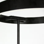 Soleil 2 4388ZW – Zwarte vloerlamp met flexibele leesarm