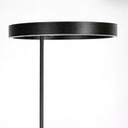 Soleil 2 4388ZW – Zwarte vloerlamp met flexibele leesarm