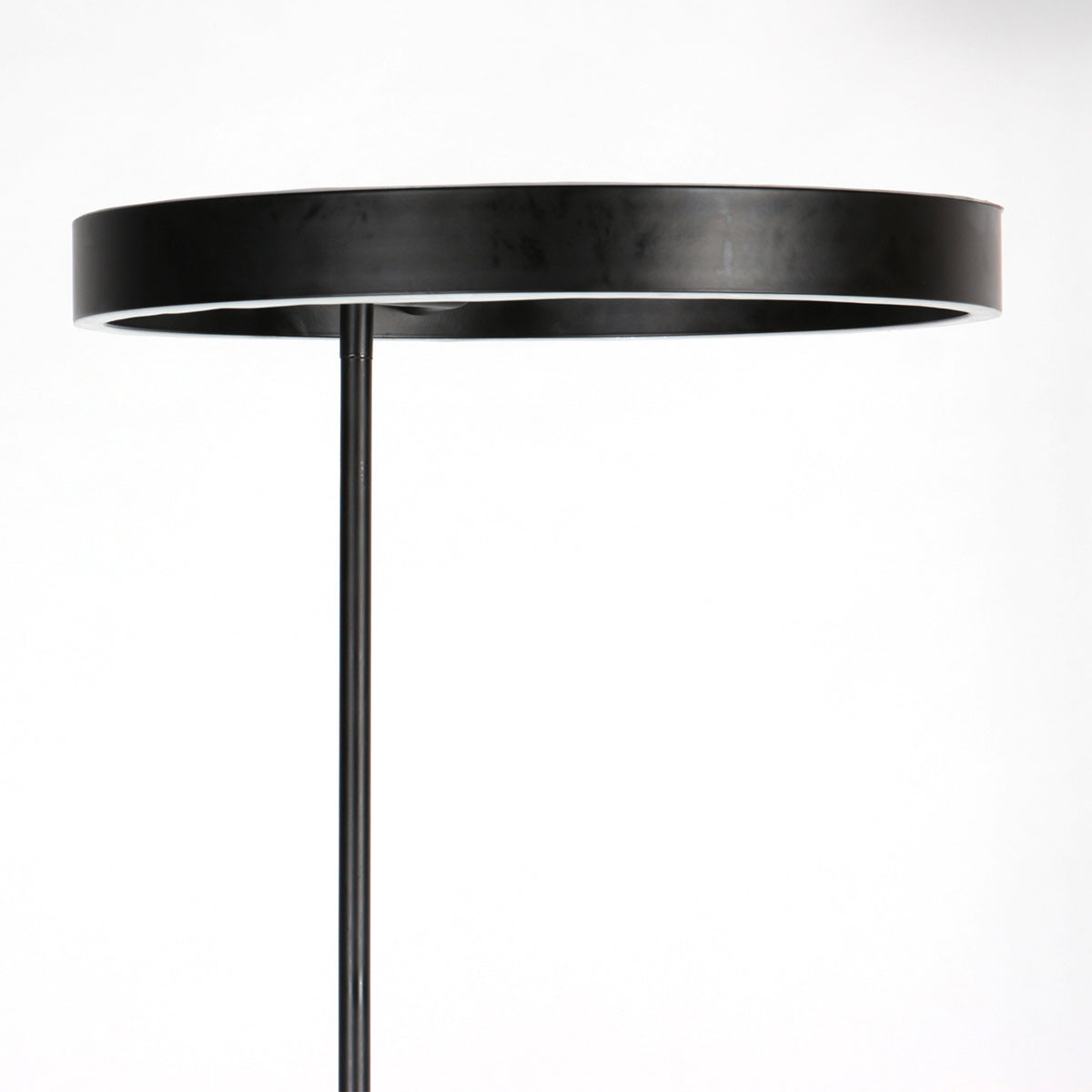 Soleil 2 4388ZW – Zwarte vloerlamp met flexibele leesarm