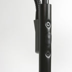 Soleil 2 4388ZW – Zwarte vloerlamp met flexibele leesarm