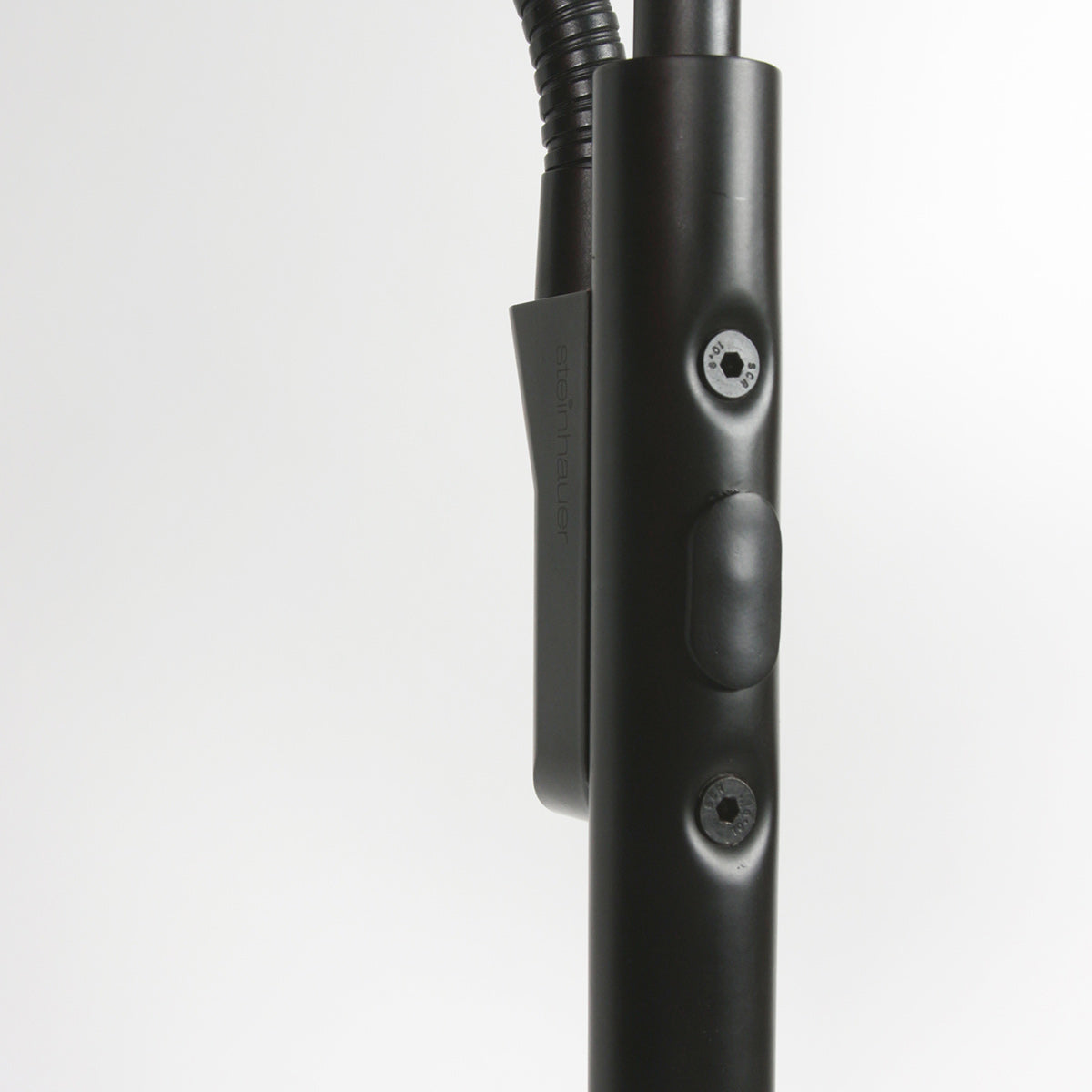 Soleil 2 4388ZW – Zwarte vloerlamp met flexibele leesarm