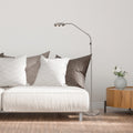 Vloerlamp Soleil 2 4389ST staal met afstandsbediening