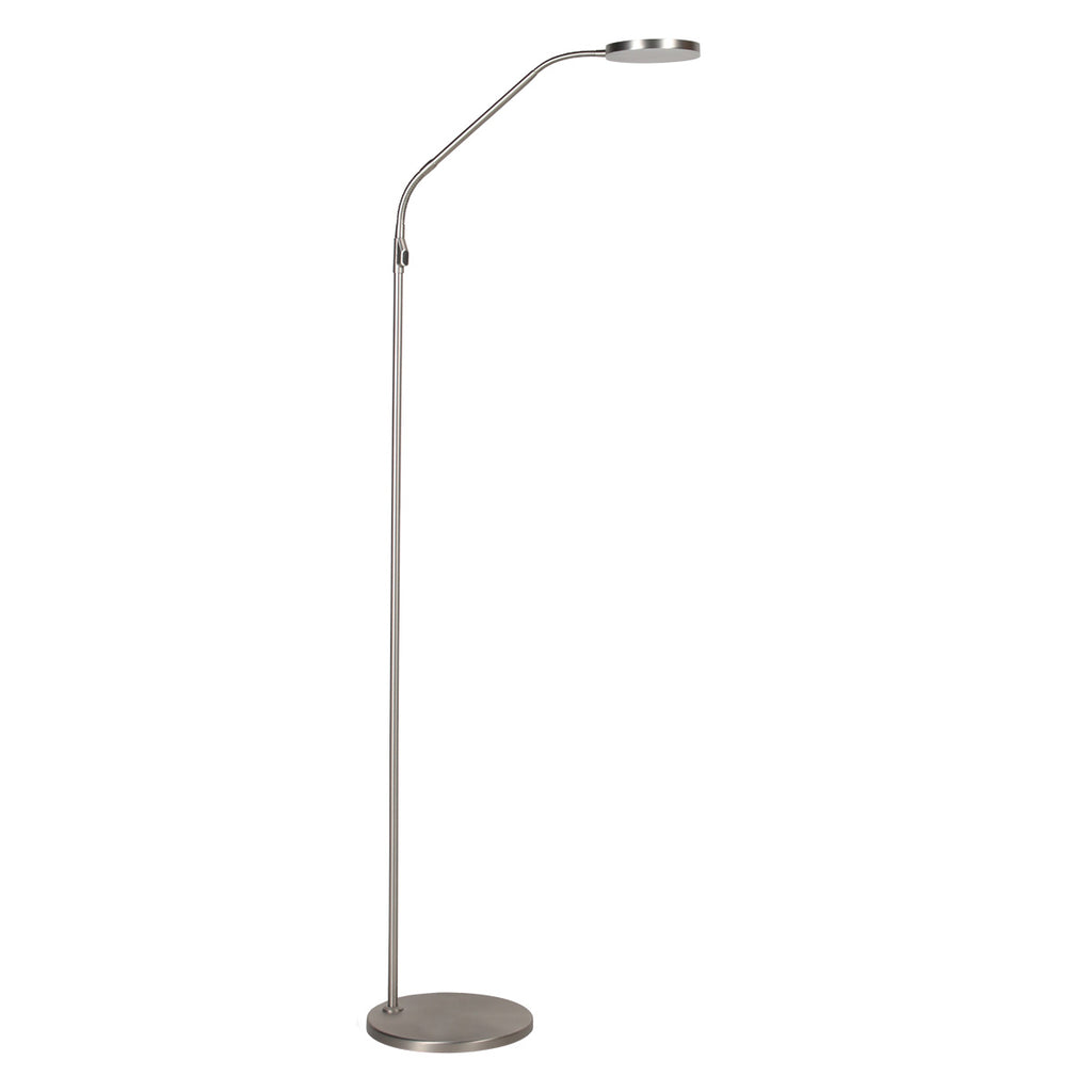 Vloerlamp Soleil 2 4389ST staal met afstandsbediening