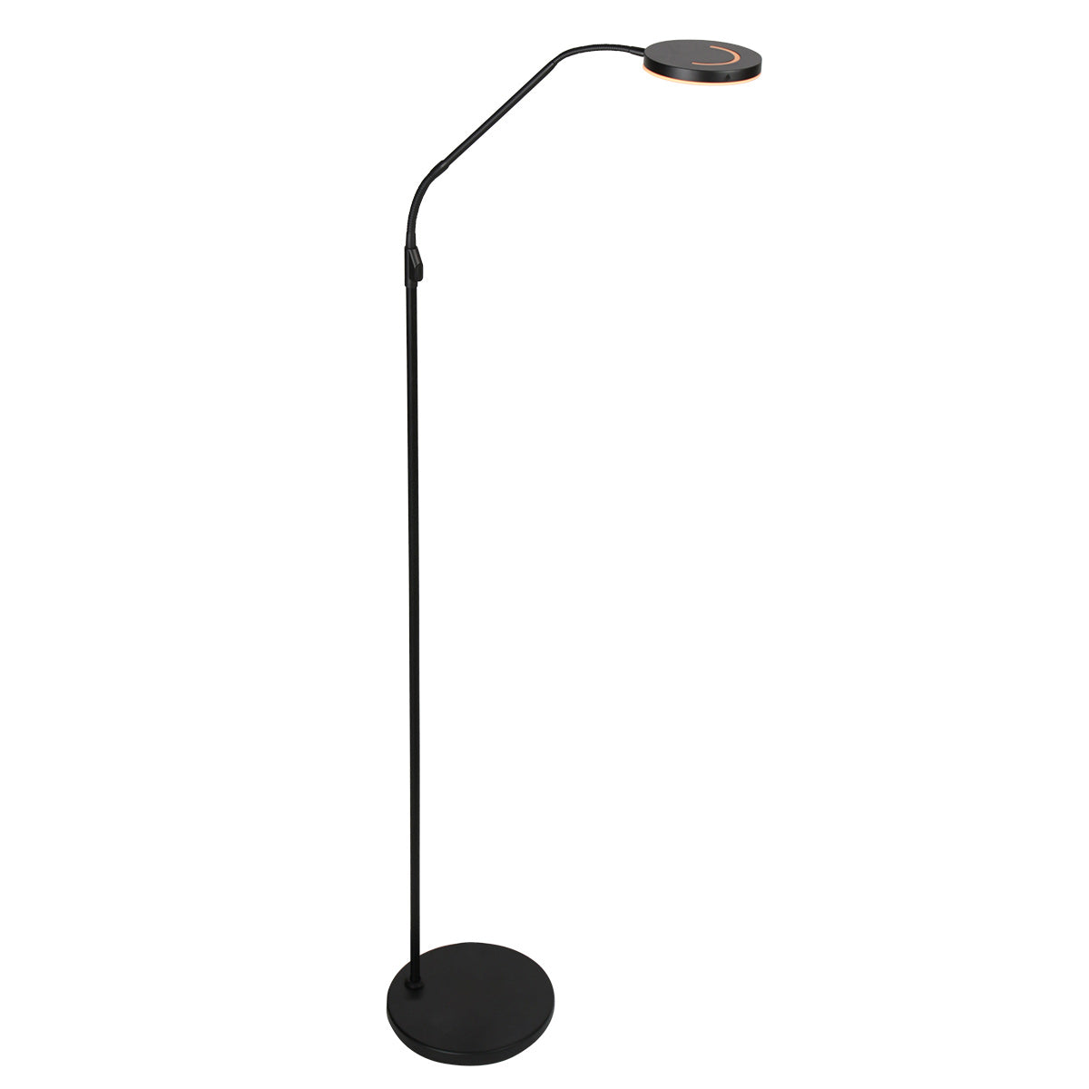 Vloerlamp Soleil 2 4389ZW zwart met instelbare lichtkleur