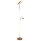 Vloerlamp Zenith 2 4390BR brons met dubbele reflector
