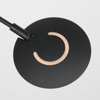 Vloerlamp Zenith 2 4390ZW zwart met dubbele reflector