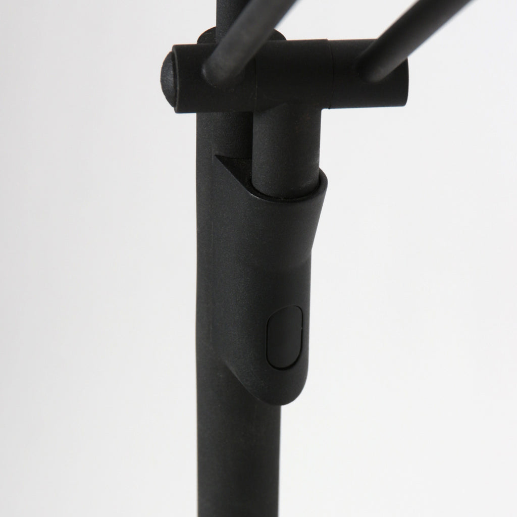 Vloerlamp Zenith 2 4390ZW zwart met dubbele reflector