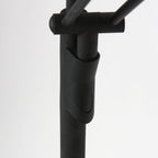 Vloerlamp Zenith 2 4390ZW zwart met dubbele reflector