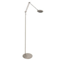 Stalen vloerlamp Zenith 2 4391ST met afstandsbediening