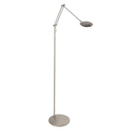 Stalen vloerlamp Zenith 2 4391ST met afstandsbediening