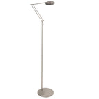 Stalen vloerlamp Zenith 2 4391ST met afstandsbediening