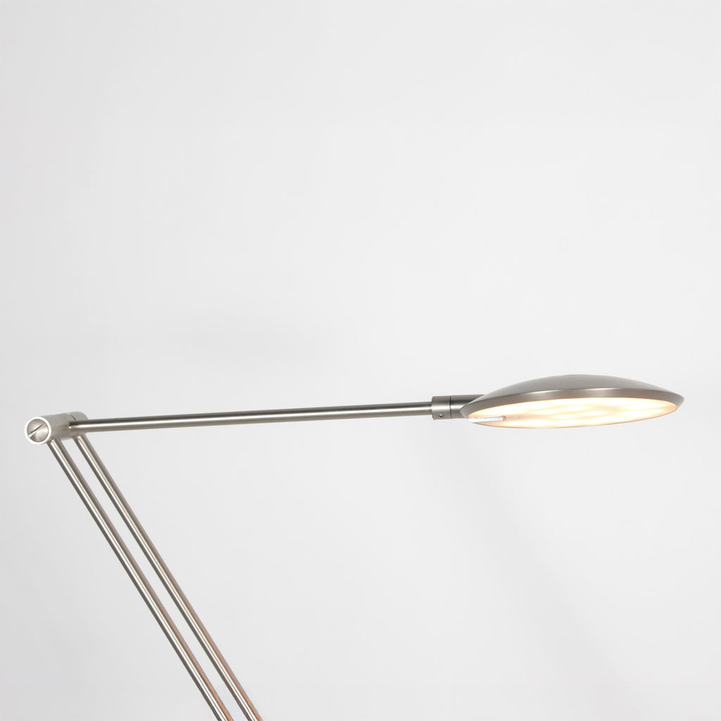 Stalen vloerlamp Zenith 2 4391ST met afstandsbediening