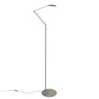 Stalen vloerlamp Zenith 2 4391ST met afstandsbediening