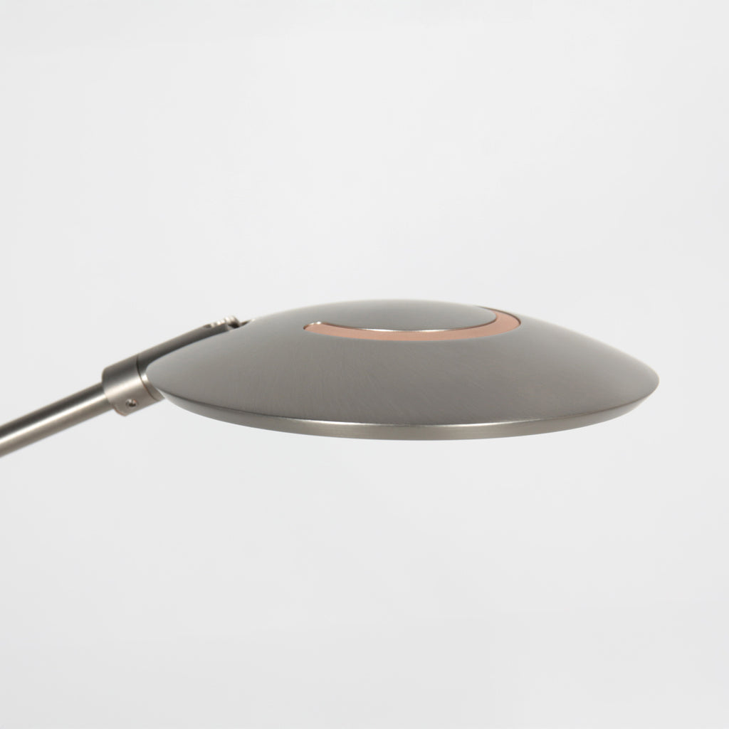 Stalen vloerlamp Zenith 2 4391ST met afstandsbediening