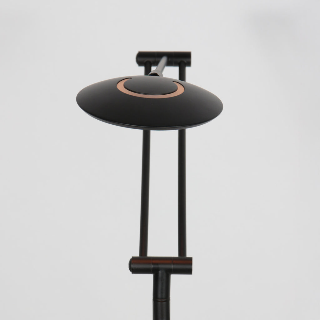 Vloerlamp Zenith 2 4391ZW zwart dimbaar en instelbaar licht
