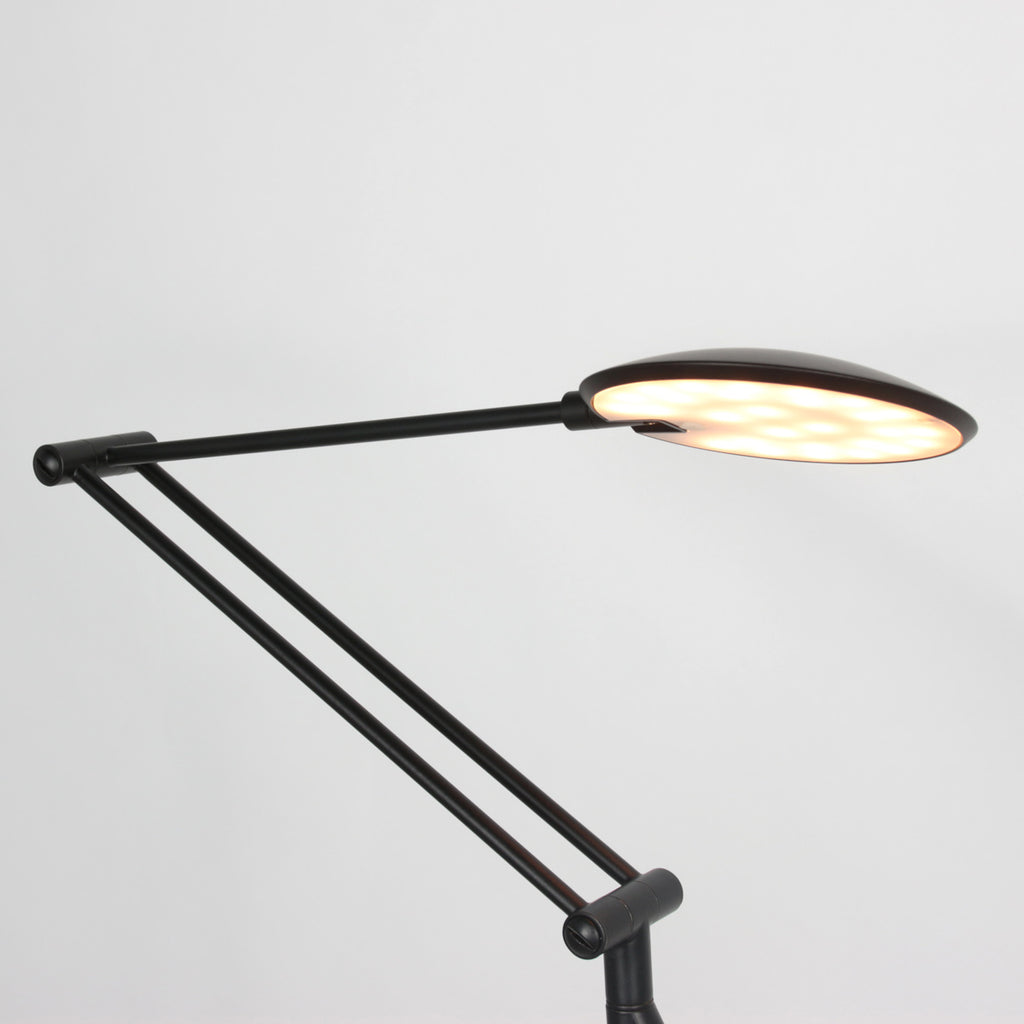 Vloerlamp Zenith 2 4391ZW zwart dimbaar en instelbaar licht