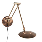 Bronzen wandlamp Zenith 2 4392BR kleurinstelbaar