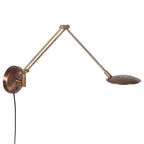 Bronzen wandlamp Zenith 2 4392BR kleurinstelbaar