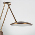Bronzen wandlamp Zenith 2 4392BR kleurinstelbaar