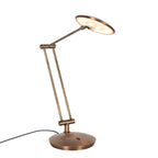 Tafellamp Zenith 2 brons 4393BR knikbaar