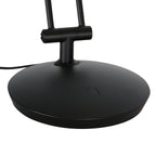 Zwarte tafellamp Zenith 2 4393ZW modern en richtbaar