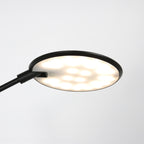 Zwarte tafellamp Zenith 2 4393ZW modern en richtbaar