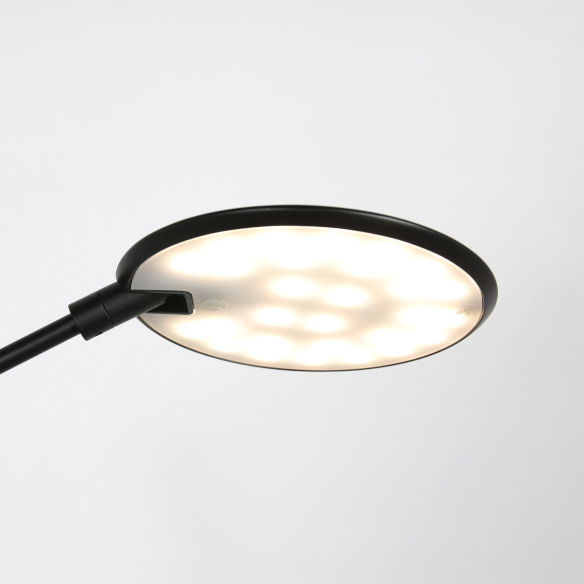 Zwarte tafellamp Zenith 2 4393ZW modern en richtbaar
