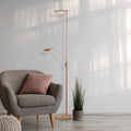 Vloerlamp Zenith 2 4394BR brons met afstansbediening
