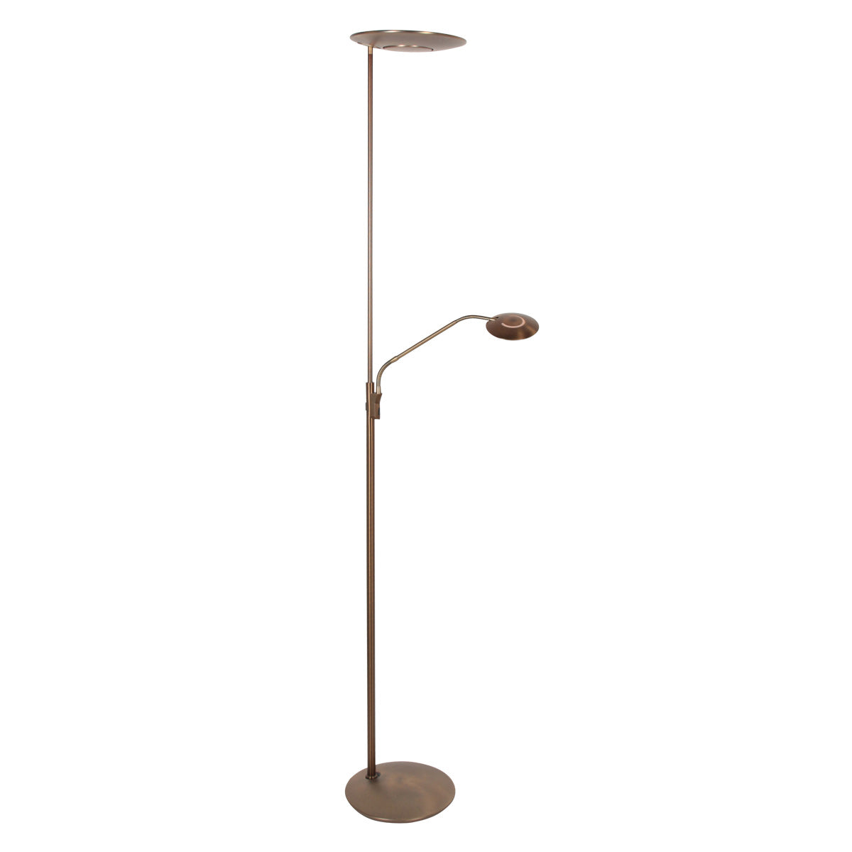 Vloerlamp Zenith 2 4394BR brons met afstansbediening