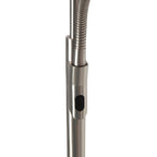 Vloerlamp Zenith 2 4394ST staal met uplight en leesarm