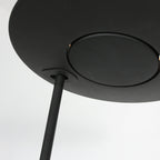 Vloerlamp Zenith 2 4394ZW zwart met uplight en leesarm