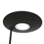 Vloerlamp Zenith 2 4394ZW zwart met uplight en leesarm
